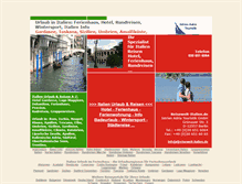 Tablet Screenshot of italien-reisen.info